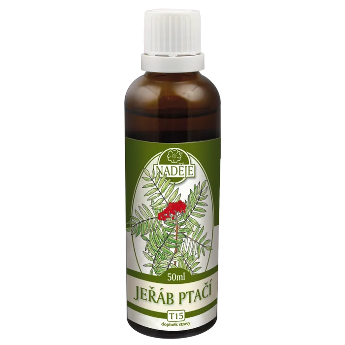 Naděje Tinktura z byliny Jeřáb ptačí 50 ml